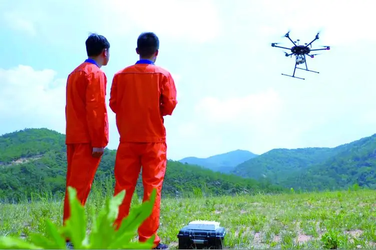 云龙无人机倾斜摄影巡检拍摄